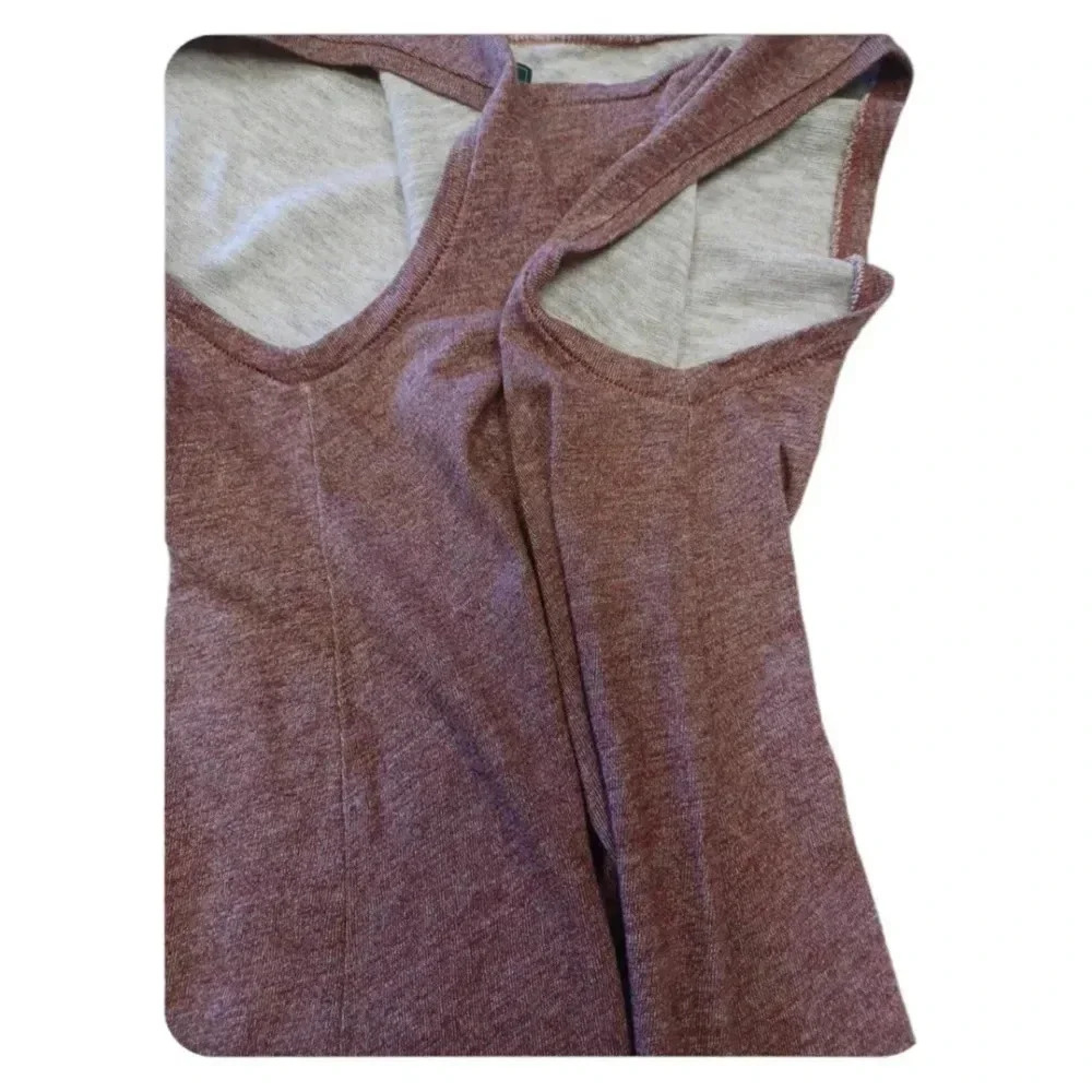 Roots Tank Dress Plum Size Medium Midi - Picture 5 of 9